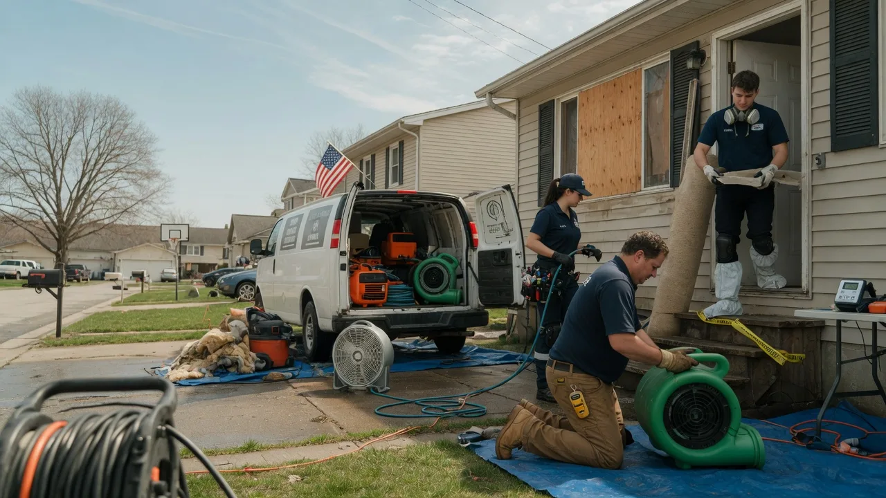 Water Damage Restoration in Covington, LA near me
